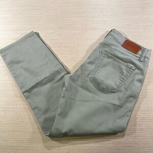 Lucky Brand Pants Mens 30x30 Brown Khaki 121 Slim Straight Chino Mid Rise